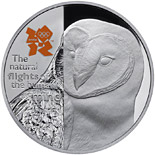 5 pound coin British Fauna | United Kingdom 2010