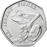 50 pence coin Mr Jeremy Fisher | United Kingdom 2017