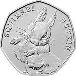 50 pence coin Squirrel Nutkin | United Kingdom 2016