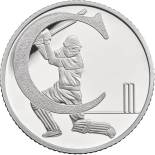 10 pences coin C – Cricket | United Kingdom 2018