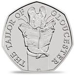 50 pence coin The Tailor of Gloucester™ | United Kingdom 2018