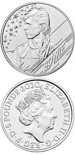 5 pound coin David Bowie | United Kingdom 2020