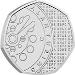 50 pence coin Alan Turing | United Kingdom 2022