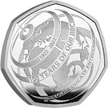50 pence coin 100th Anniversary of Our BBC | United Kingdom 2022