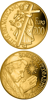 200 euro coin The Theological virtues: Faith  | Vatican City 2012