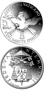5 euro coin Sede Vacante MMXIII | Vatican City 2013