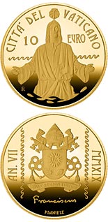 10 euro coin Baptism MMXIX | Vatican City 2019
