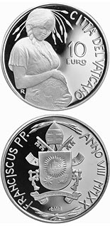 10 euro coin 50th Anniversary of the World Day of Earth | Vatican City 2020