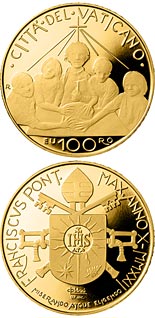100 euro coin Declarations of the Second Vatican Council - Gravissimum Educationis | Vatican City 2022