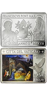 25 euro coin Christmas 2022 | Vatican City 2022