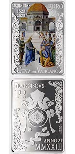25 euro coin 5th Centenary of the death of Pietro Perugino | Vatican City 2023