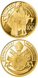 100 euro coin Statements of the Second Vatican Council - Nostra Aetate | Vatican City 2023