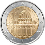 2 euro coin 550th Anniversary of the Birth of Michelangelo | Vatican City 2025