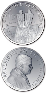 10 euro coin 60th Anniversary of the Priestly Ordination of Benedict XVI | Vatican City 2011