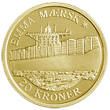 20 krone coin Emma Mærsk | Denmark 2011