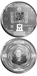 5 euro coin 100 year Muntgebouw | Netherlands 2011