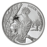 Image of 20 zloty coin - Hoopoe | Poland 2000.  The Silver coin is of Proof quality.