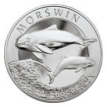 Image of 20 zloty coin - Porpoise | Poland 2004.  The Silver coin is of Proof quality.